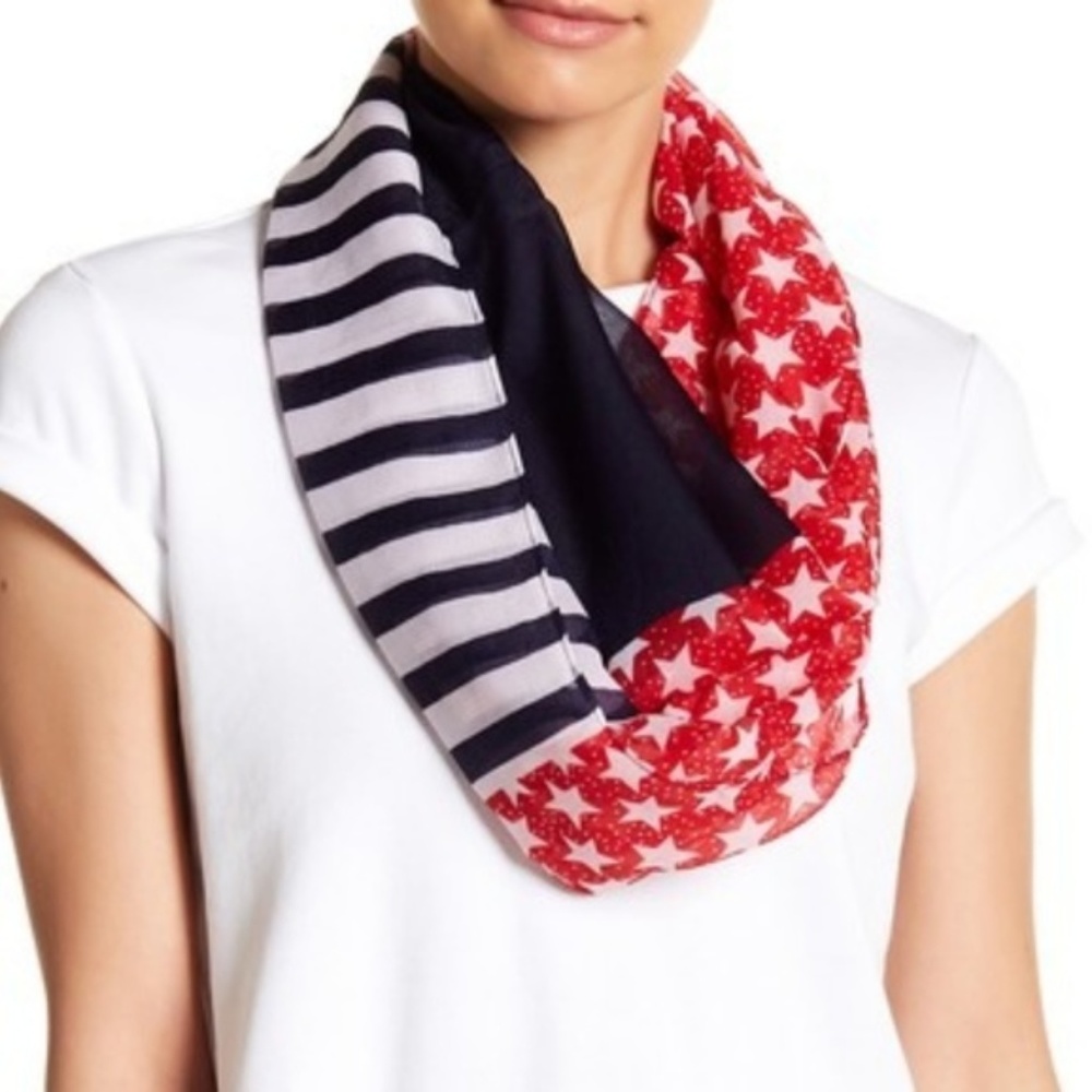 Cejon Stars & Stripes Infinity Scarf